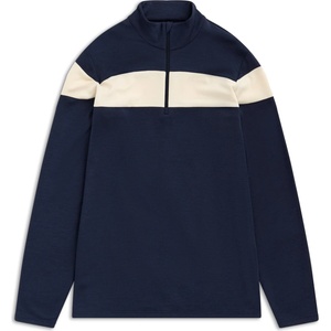 Bergans Мъжки вълнен пуловер Bergans Uldal Wool Half Zip Jumper - Dark Navy/Creme - размер XXL (005-7471-0215)