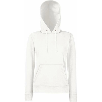 F.O.L. Classic Lady-Fit Hooded Sweat biela