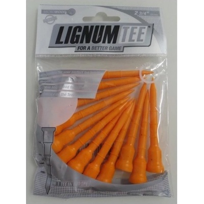 Lignum Tee 72mm 12ks oranžová – Zboží Dáma