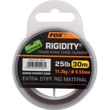 Fox Edges Rigidity Trans Khaki Chod Filament 30m 0,57mm 30lb