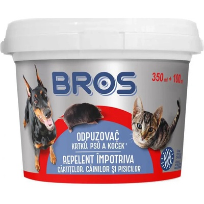 Bros Odpuzovač krtků psů a koček 450 ml