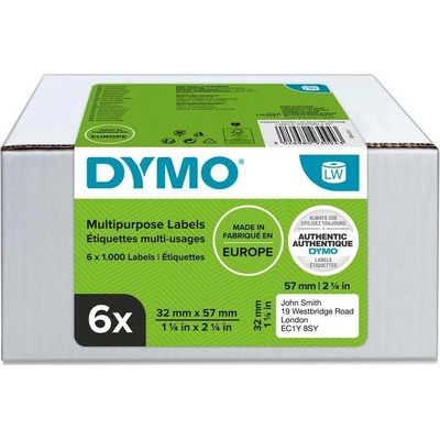 Dymo 2093094 bílé 57mm x 32mm