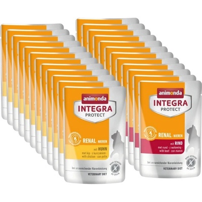 Animonda Integra Protect Nieren Hovädzie / Kuracie 24 x 85 g