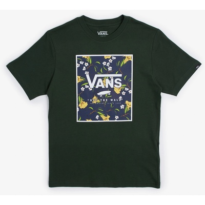 Vans Print Box Тениска детски Vans | Zelen | Момчешки | 128/140