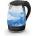 Esperanza electric glass kettle with led light salto angel 1.7 l black