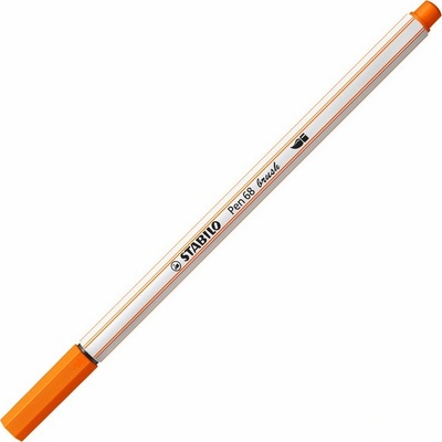 Stabilo Pen 68 Brush žluto červený