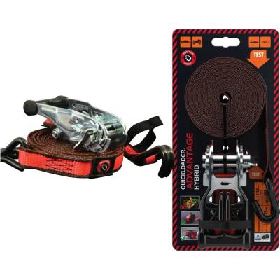 Quickloader Popruh dvoudílný s ráčnou a magnetem Hybrid 1200 kg 5,5 m x 25 mm
