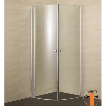 Inter Ceramic Душ кабина ICS 109 RT, Inter Ceramic, 90x90x185см, 6мм (109 RT)