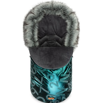 Sensillo Зимно чувалче за бебешка количка Sensillo - Аспен, тъмнозелено (SILLO-84952)