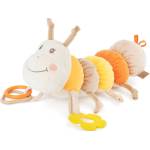 Tedsy Мека бебешка играчка Tedsy - Гъсеница, оранжева, 32 cm (098670-3) - ozone