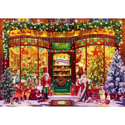 Bluebird Puzzle - Puzzle Festive Shop - 1 000 piese