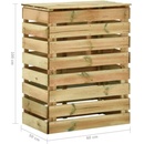 Image 1 of vidaXL 80x50x100cm (316062)