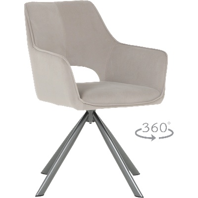 Carmen Трапезен стол reading 2 - светлосив mj 3 (3532377)