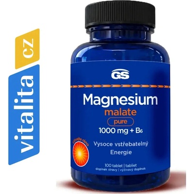 GS Magnesium malate pure 1000 mg + B6 100 tablet