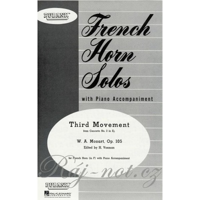 Third Movement from Concerto No. 2 Tretia veta z koncertu č.2 v úprave pre f horn so sprievodom klavíra
