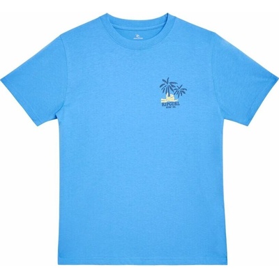 Rip Curl Plain S/S Tee Boy Electric Blue