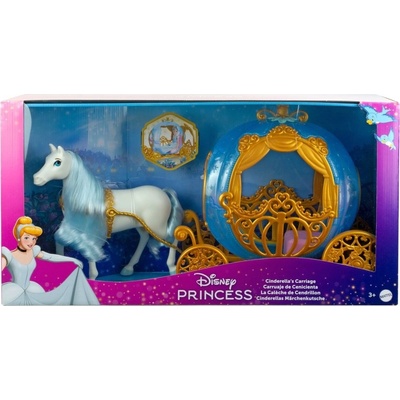 Mattel Disney Princezna Popelka a kočár kouzelného koně HYM33