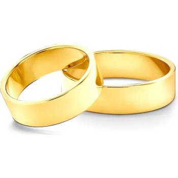 Image 1 of SAVICKI Сватбени халки: злато, плоски. 6 мм