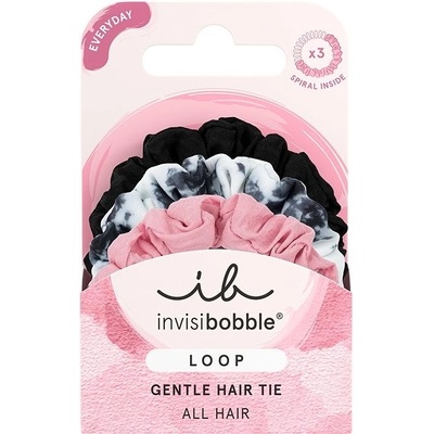 invisibobble LOOP+ Be Gentle gumičky do vlasů 3x1 ks