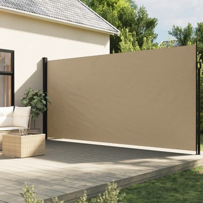 vidaXL Zatahovací boční markýza 200 x 300 cm Béžová