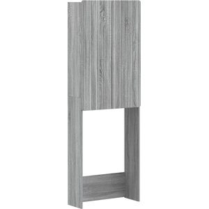 vidaXL Тоалетна Шкаф ZWOLLE Сив Сонома 66 x 25, 5 x 190 см (896481)