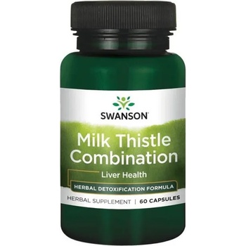 Swanson Milk Thistle Combination, 60 капсули, Swanson (SWH156)