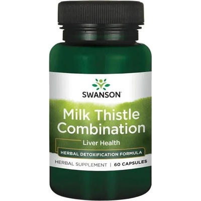 Swanson Milk Thistle Combination, 60 капсули, Swanson (SWH156)