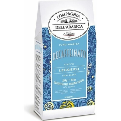 Corsini Pure Arabica bez kofeinu mletá 250 g
