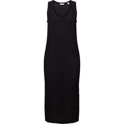 Esprit Плетена рокля черно, размер xl