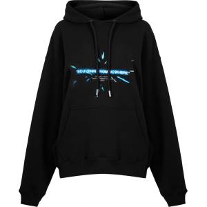 OFF WHITE Дамски суичър OFF WHITE Womens x [UNVRS] Lightspeed Hoodie - Black/Blue