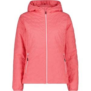 CMP Дамско синтетично яке CMP Women's Padded Jacket Fix Hood Synthetic jacket - Coral - размер 44 (EU) (104-6495-0216)