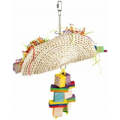 Duvo+ dřevěná Hračka PTÁK TACO 36x19x40 cm