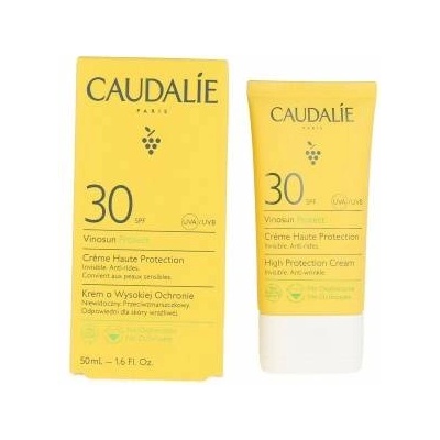 Caudalie Слънцезащитен крем Caudalie Vinosun Сметана против бръчки Spf 30 50 ml