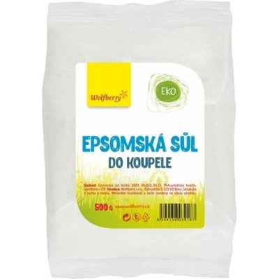 Wolfberry Epsomská sůl do koupele 500 g