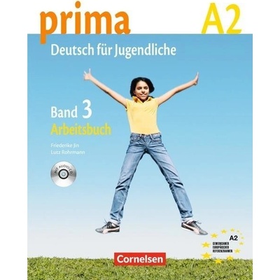 PRIMA A2/3 ARBEITSBUCH MIT CD - JIN, F.;ROHRMANN, L.;ZBRANKO