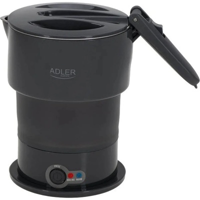 Adler AD 1377g сив силиконов чайник (ad_1377g)