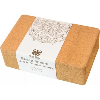 Sharp Shape Cork Yoga block