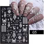  3d Лепенки - снежинки, модел 05 (dw5s05) - topmarket
