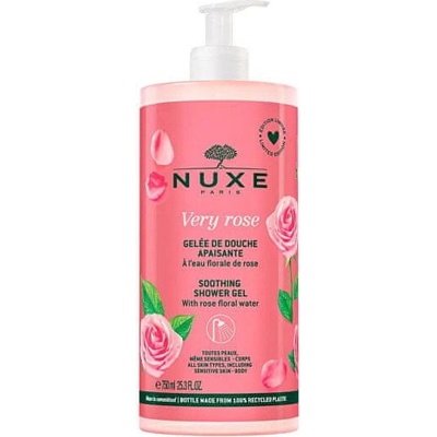 Nuxe Upokojujúci sprchový gél Very Rose (Soothing ) 750 ml