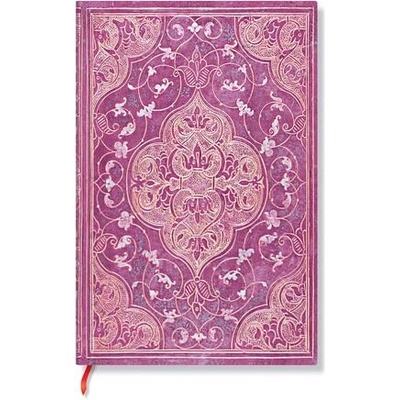 Paperblanks Тефтер Rose Chronicles, Mini, широки редове, мека корица, 104 листа (FB9724-2)