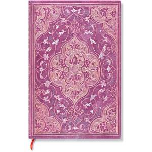 Paperblanks Тефтер Rose Chronicles, Mini, широки редове, мека корица, 104 листа (FB9724-2)
