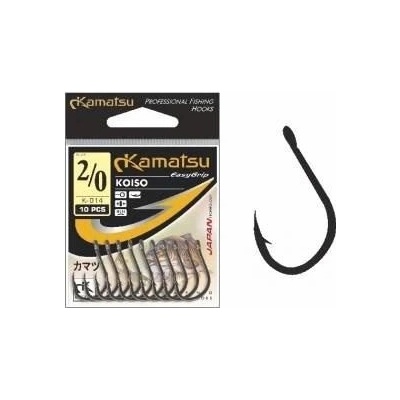 Kamatsu KOISO BLNO-Černý Nikl S Očkem vel.8 10 ks