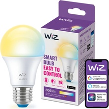 WiZ LED žárovka E27 A60 8W 806lm 2700-6500K CRI80 IP20, stmívatelná