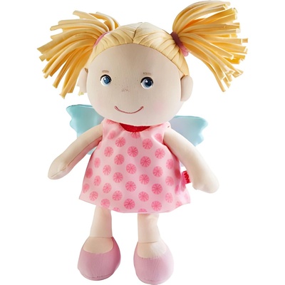 HABA Мека кукла Haba - Ангелче с розова рокля и крилца, 20 cm (1304103001)