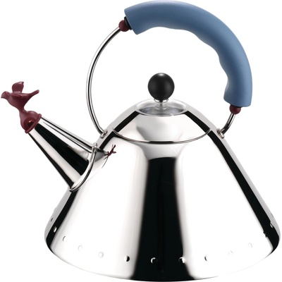 Alessi Чайник Alessi 9093 синя дръжка (9093)