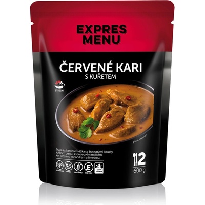 Expres menu Червено къри с пилешко месо 600 г