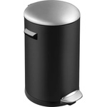 EKO-Europe Кош за отпадъци EKO BELLE DELUXE с педал (20 л) - черен (EKO 921720 - Black)