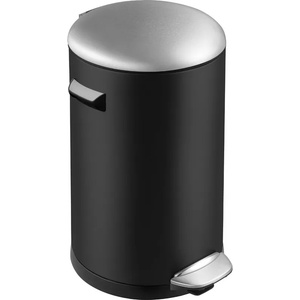 EKO-Europe Кош за отпадъци EKO BELLE DELUXE с педал (20 л) - черен (EKO 921720 - Black)