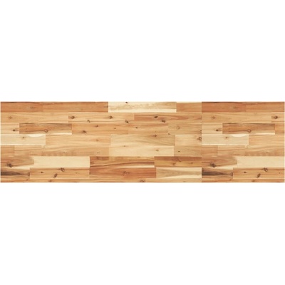 vidaXL Плот за баня, маслен финиш, 140x40x4 см, масивно дърво акация (3279707)