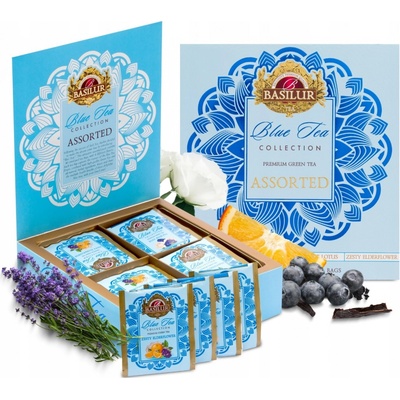 Basilur Gift Blue Tea Assorted 40 x 1,5 g